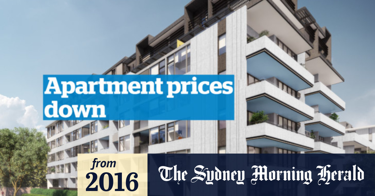 Video Sydney apartment prices fall